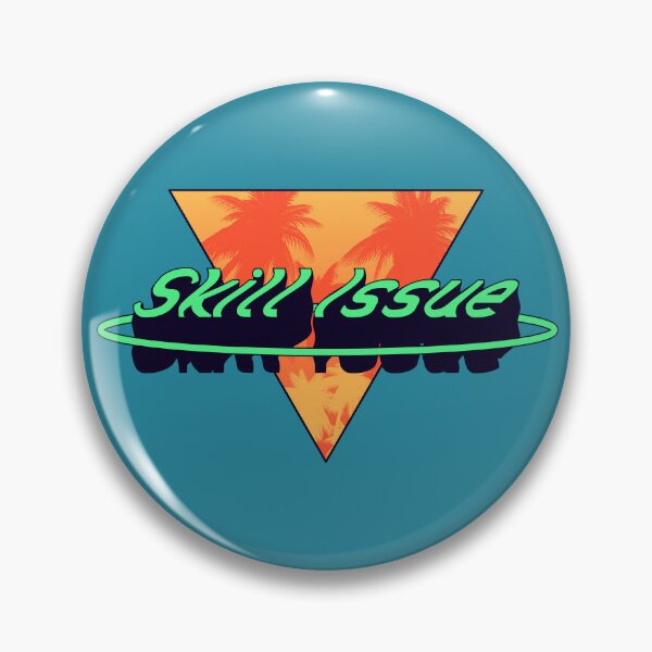 Item preview, Skill Issue Vaporwave Retro Shirt designed and sold by WillGriff.