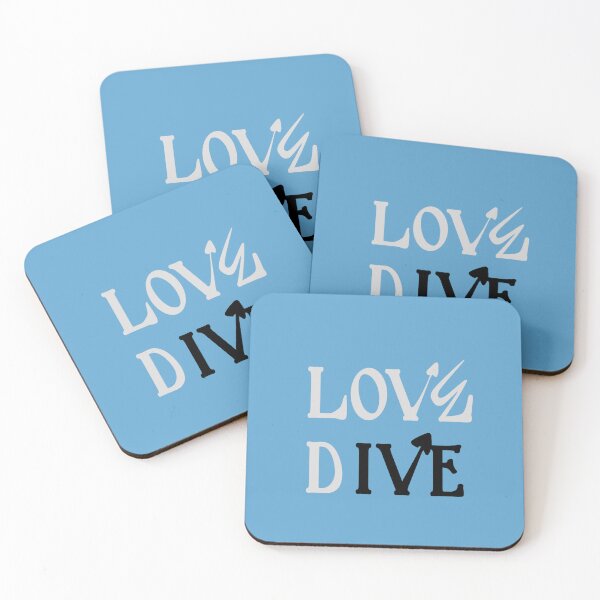 Item preview, Ive Love dice Blue Heart designed and sold by Oichiana.