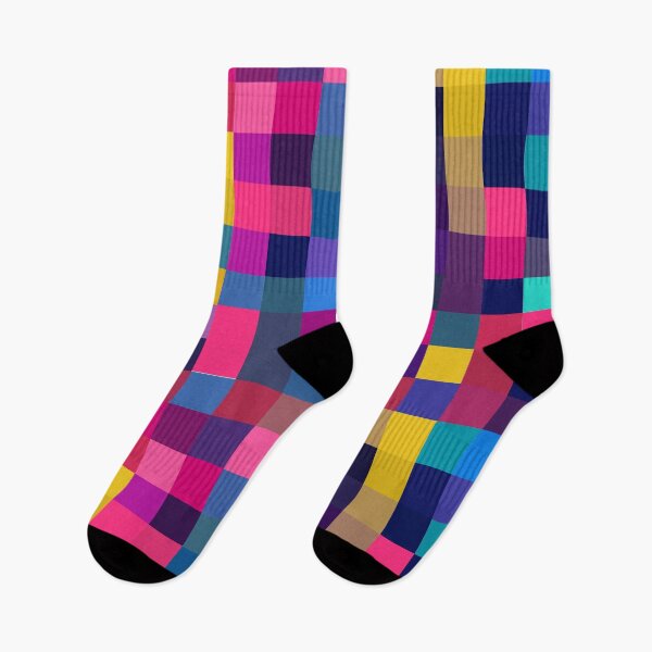 Item preview, Multicolor Pixel Pattern designed and sold by risingrocket.