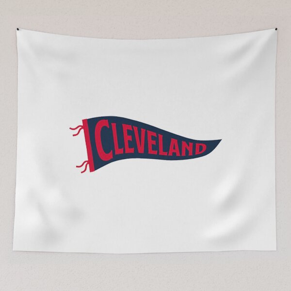 Item preview, Cleveland Pennant - Blue designed and sold by DonnaJames23.