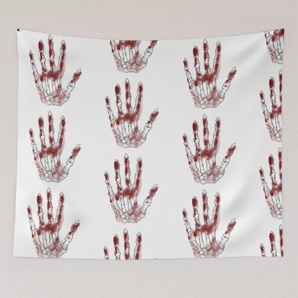 Item preview, Bloody hand  designed and sold by Iliveinazoo.