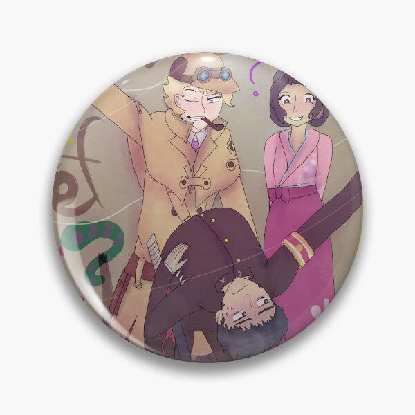 Item preview, The Great Ace Attorney Dance Of Deduction Herlock Sholmes Art Print designed and sold by nhitori.