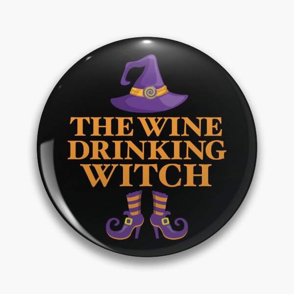 Item preview, The Wine Drinking Witch designed and sold by PaulSDesign.