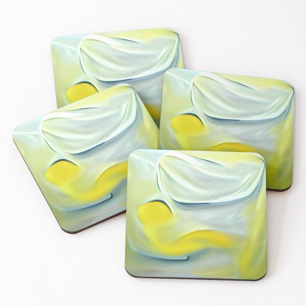 Item preview, soft yellow minimalism oil on canvas original art designed and sold by Surrealarts727.