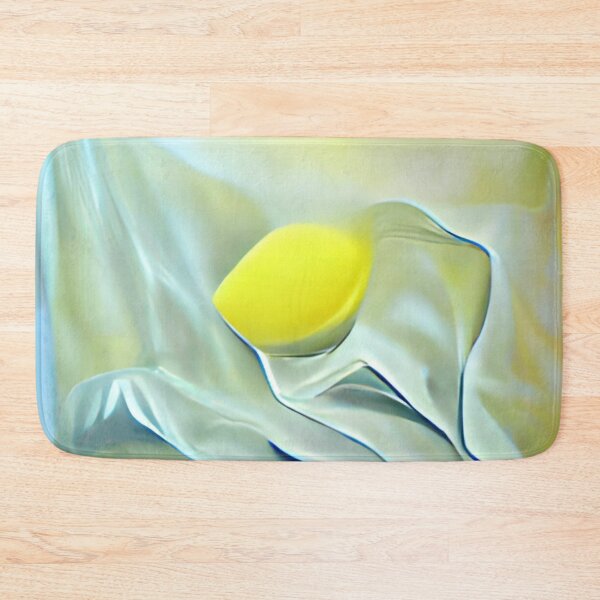 Item preview, soft yellow minimalism oil on canvas original art designed and sold by Surrealarts727.