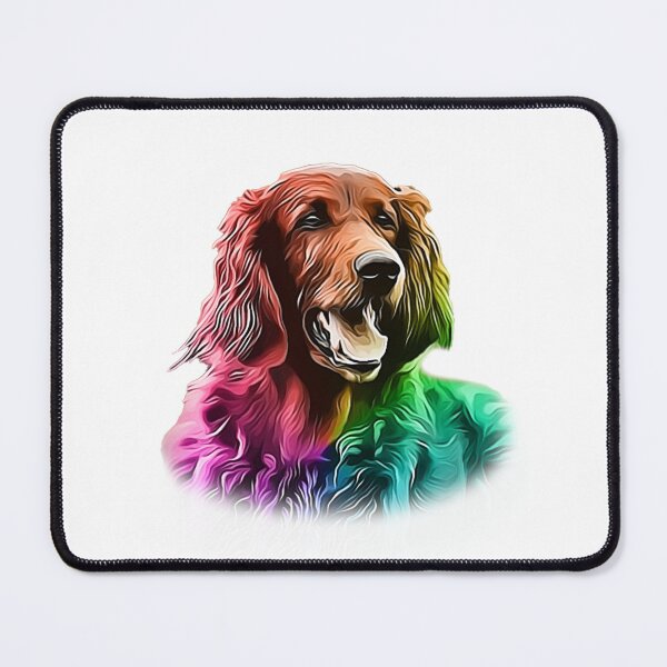 Item preview, Colorful digital art of setter designed and sold by Vansh Arora.