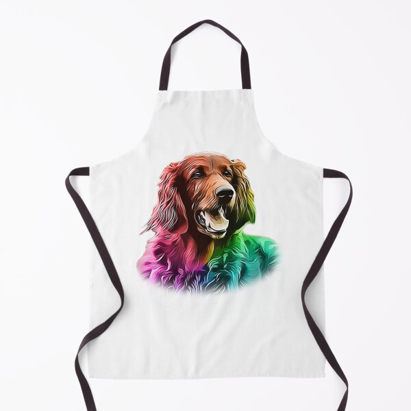 Item preview, Colorful digital art of setter designed and sold by Vansh Arora.