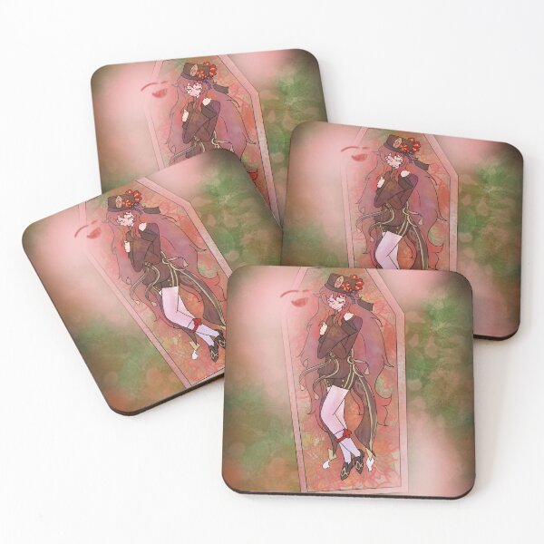 Item preview, Genshin Impact Hu Tao Coffin Ghosts Art Print designed and sold by nhitori.