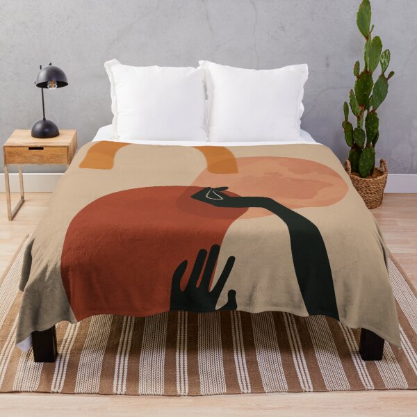 Item preview, Abstract Hands Minimalist Illustration designed and sold by technicolorable_art.