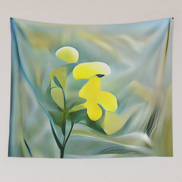 Item preview, soft yellow minimalism oil on canvas original art designed and sold by Surrealarts727.