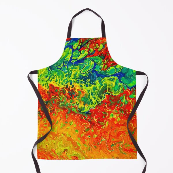 Item preview, Forest Fire Trippy Acrylic Pour designed and sold by cjpours.