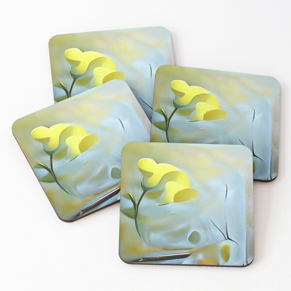 Item preview, soft yellow minimalism oil on canvas original art designed and sold by Surrealarts727.