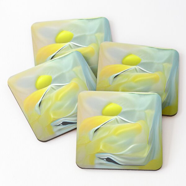 Item preview, soft yellow minimalism oil on canvas original art designed and sold by Surrealarts727.