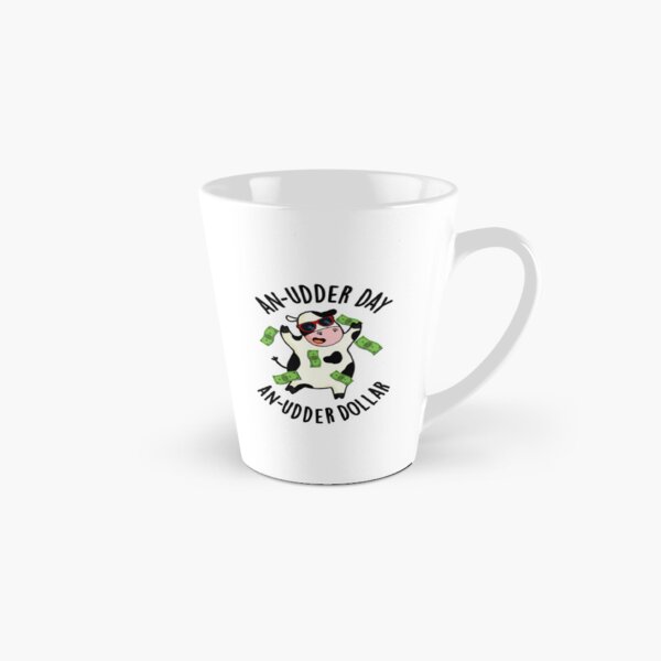Item preview, An Udder Day An Udder Dollar Funny Cow Puns  designed and sold by punnybone.