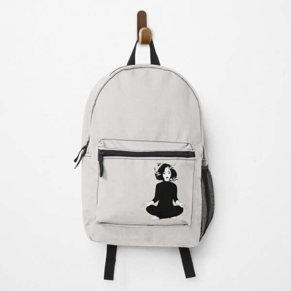 Item preview, Meditation poster black and white, yoga accessories for studios, perfect yoga gift idea, designed and sold by FAVOURHOODprint.