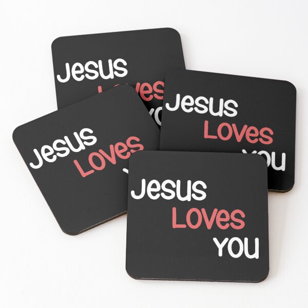 Item preview, Jesus Loves You! designed and sold by OnePiyuAshu.