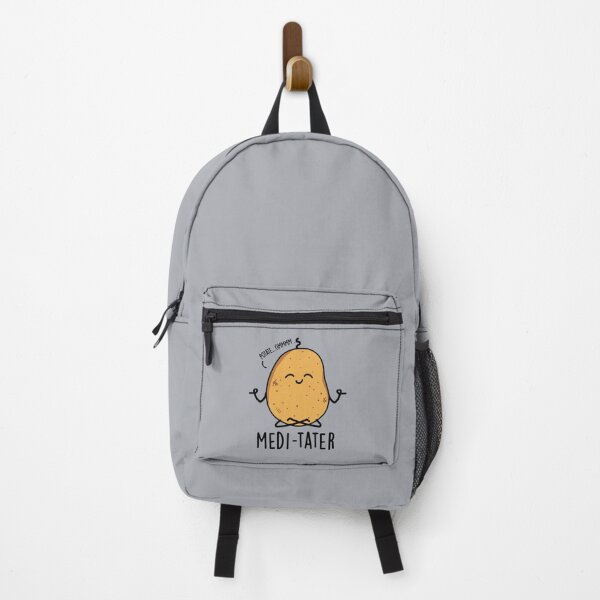 Item preview, Medi-tater Cute Meditating Potato Pun designed and sold by punnybone.
