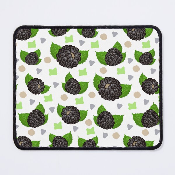 Item preview, Blackberry pattern with colorful abstract spots designed and sold by OM-lova.