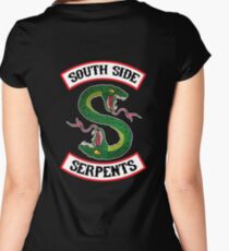 South Side Serpents (Jacket version) Women's Fitted Scoop T-Shirt