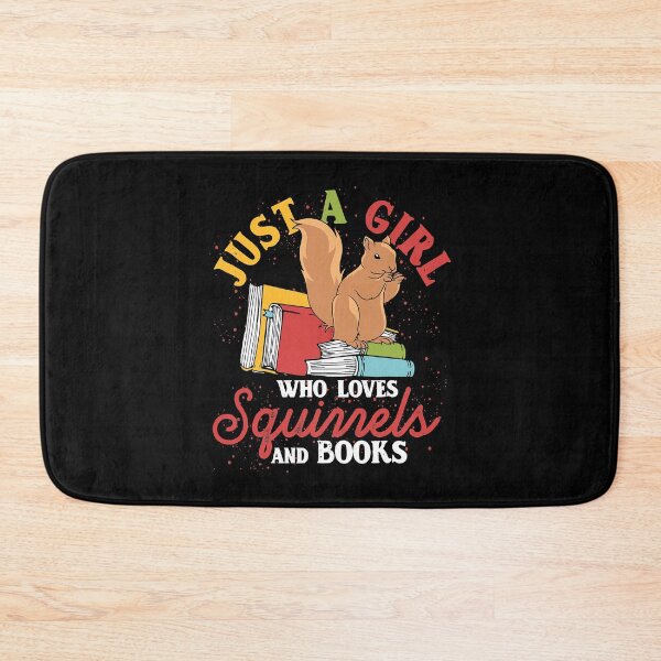 Item preview, Just A Girl Who Loves Squirrels And Books Reading designed and sold by nwaja-art.