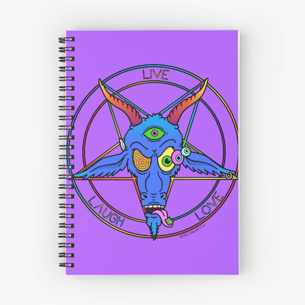 Item preview, Psychedelic Baphomet (no outline) designed and sold by GreggM Art.