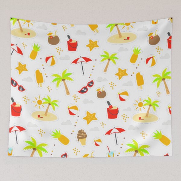 Item preview, Beach Days designed and sold by TotallyRetroArt.