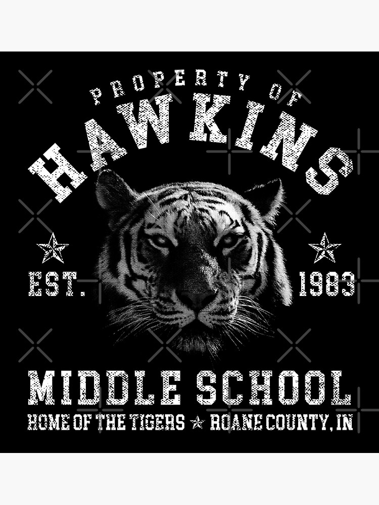 Hawkins High School Indiana Pullover Hoodie for Sale by alhern67