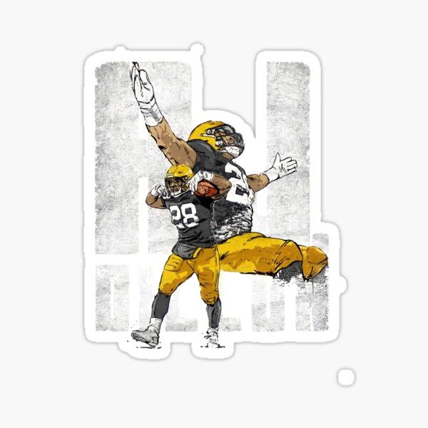 Green Bay Packers: AJ Dillon 2021 - Officially Licensed NFL Removable  Adhesive Decal