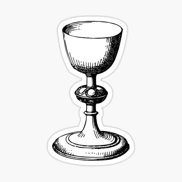 "Chalice cup" Sticker for Sale by hrcdesign Redbubble