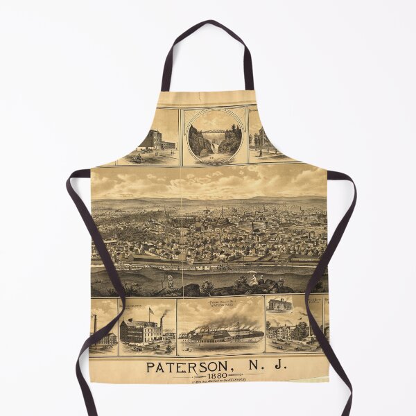 Item preview, Paterson, New Jersey (1880) designed and sold by allhistory.
