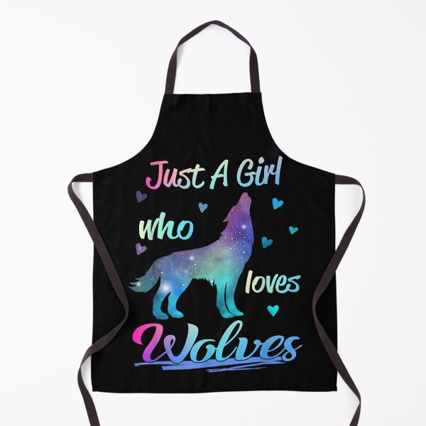 Item preview, Just A Girl Who Loves Wolves Animal designed and sold by nwaja-art.