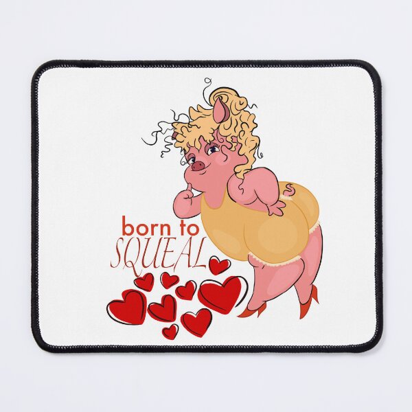 Item preview, Born to squeal - with text designed and sold by gaslight-n.