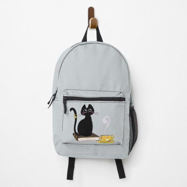 Item preview, Little black cat And tea designed and sold by Artstudio808.