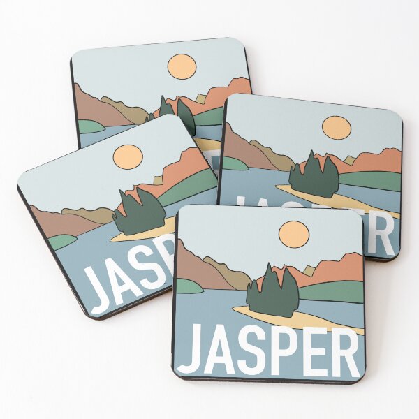 Item preview, Jasper National Park Illustration  designed and sold by kbracey-meraki.