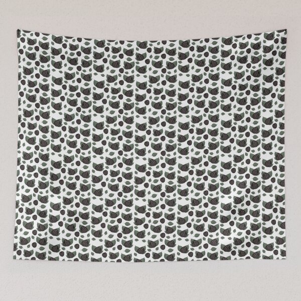 Item preview, Blackberry seamless pattern on white background designed and sold by OM-lova.