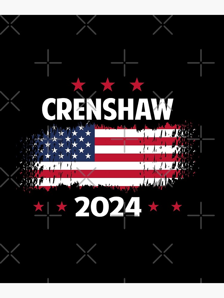 "Daniel Crenshaw for President 2024" Poster for Sale by sayahcreative