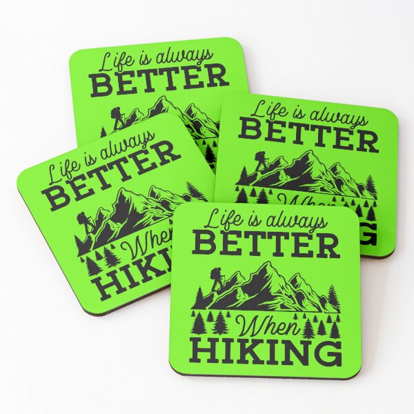 Item preview, Life is always better when Hiking. designed and sold by tabykid.