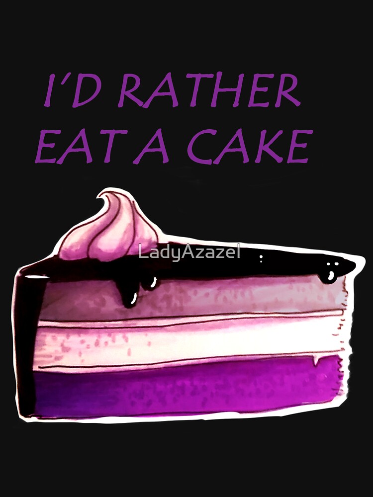 Asexual Cake by LadyAzazel