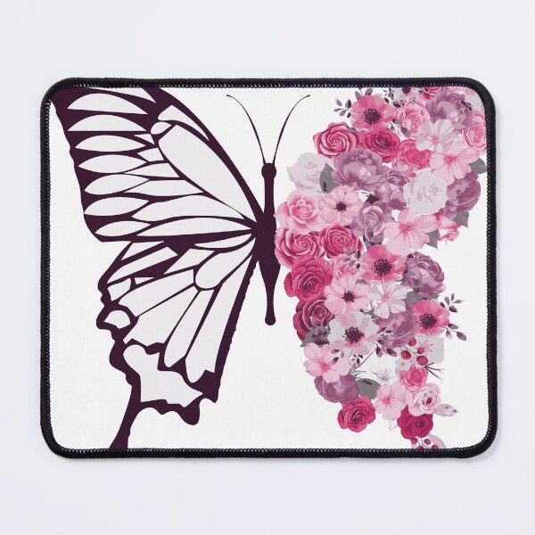 Item preview, one wing flower butterfly designed and sold by wonderC.