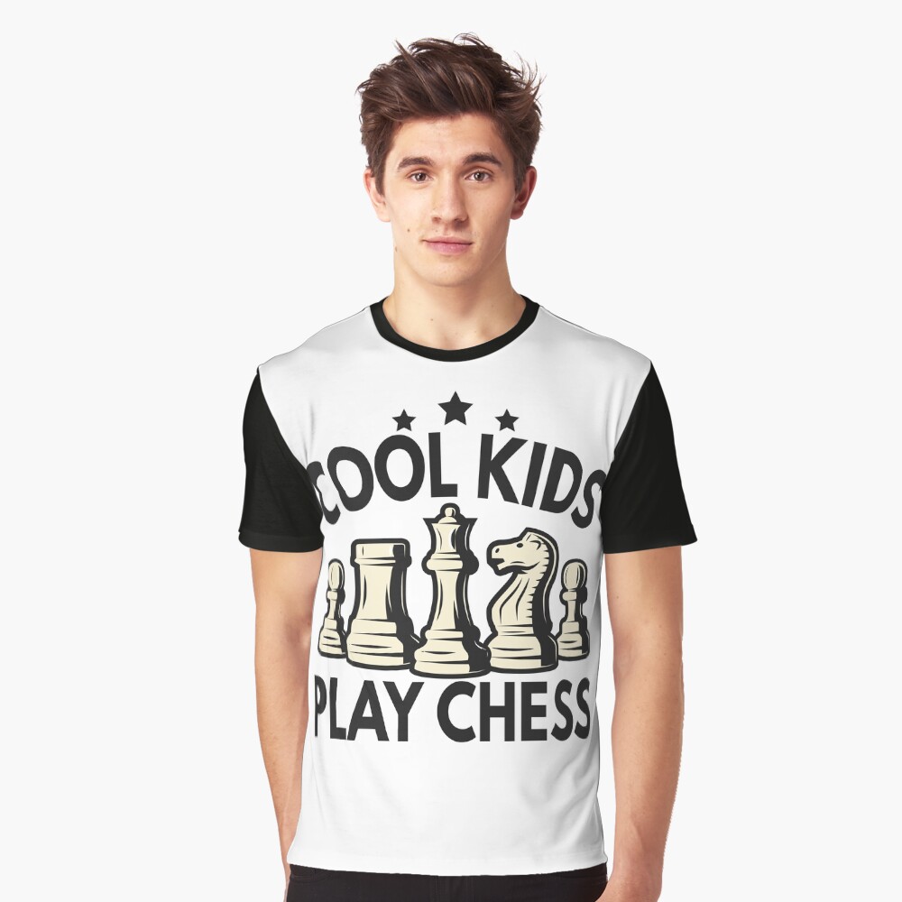  Chess Player - Cool Kids Play Chess T-Shirt : Clothing