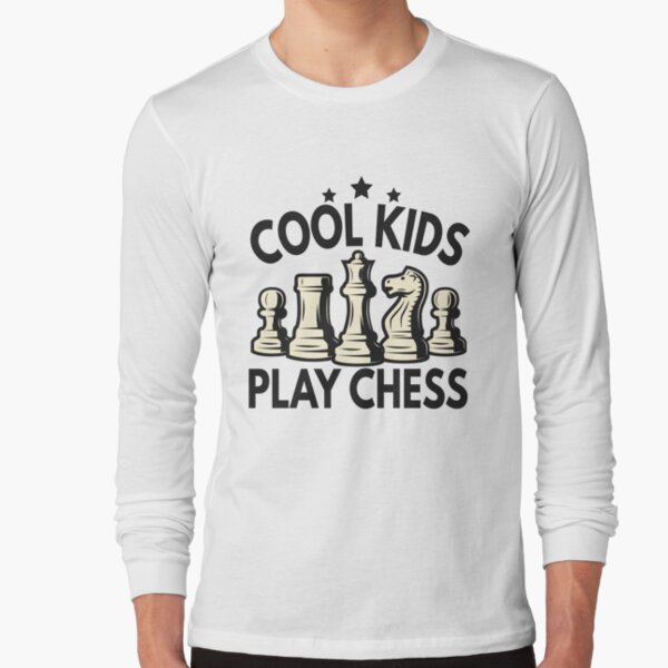  Chess Player - Cool Kids Play Chess T-Shirt : Clothing