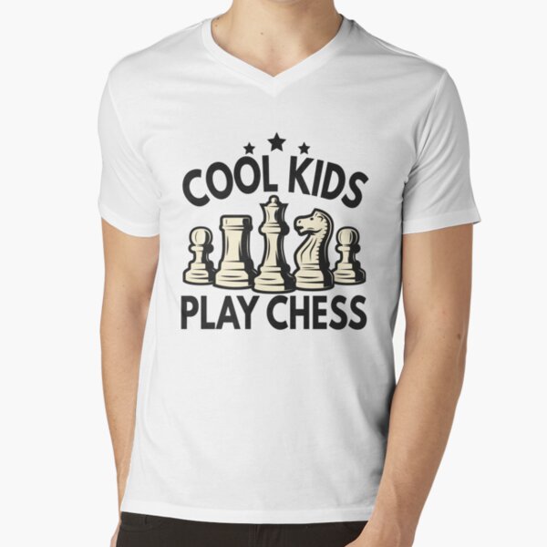  Chess Player - Cool Kids Play Chess T-Shirt : Clothing