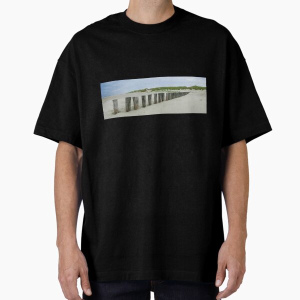 Item preview, Panoramic view of wooden breakwater along the Dutch coast of Ameland designed and sold by Dolfilms.