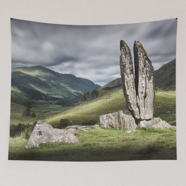 Item preview, The Praying Hands of Mary / Fionn's Rock designed and sold by ShinyPhoto.
