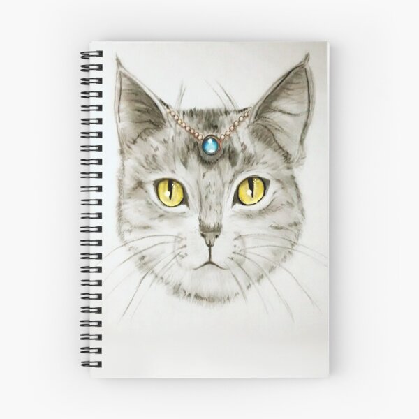 Artikelvorschau, gelbe Augen Katze entworfen und verkauft von rossdecoart.