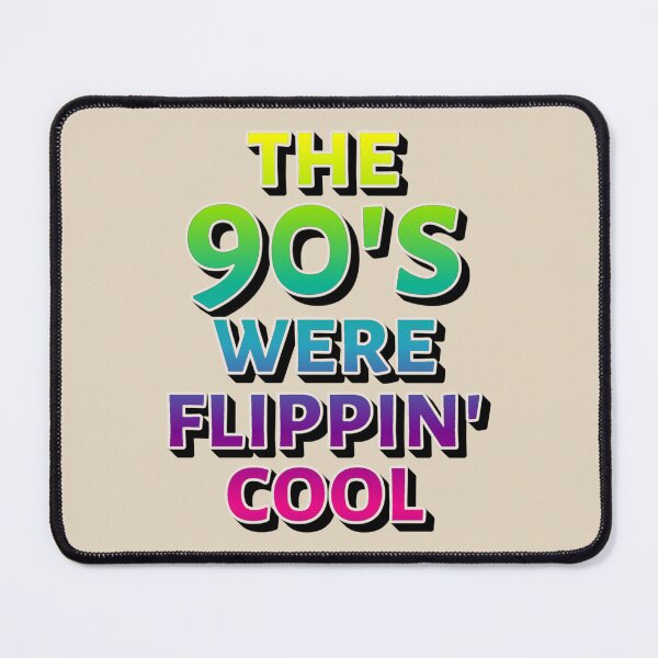 Item preview, The 90's Were Flippin' Cool, Ombre Pastel Retro Style Design designed and sold by TrulyEpoque.