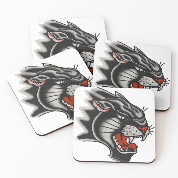 Item preview, Traditional panther head flash  designed and sold by Elixerdesign.