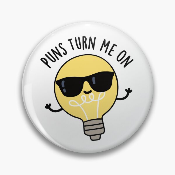 Item preview, Puns Turn Me On Funny Light Bulb Puns  designed and sold by punnybone.