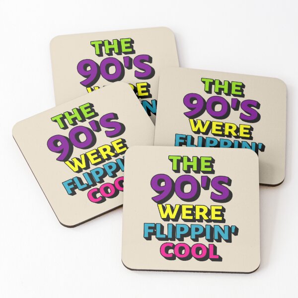 Item preview, Fun The 90's Were Flippin' Cool, Ombre Pastel Retro Style Design designed and sold by TrulyEpoque.
