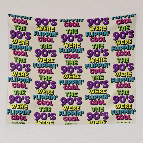 Item preview, Fun The 90's Were Flippin' Cool, Ombre Pastel Retro Style Design designed and sold by TrulyEpoque.